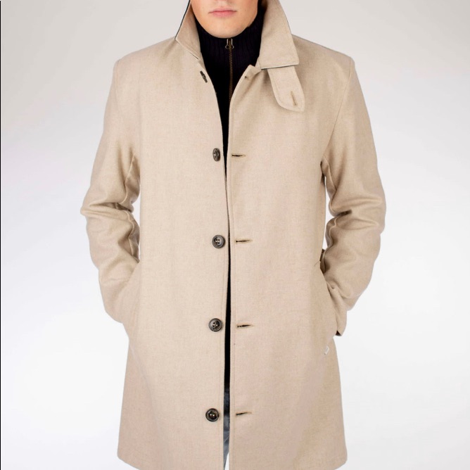Peregrine Wool Mac (Oatmeal)